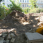 Gartenpflege Vorher